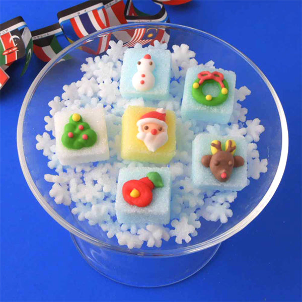 【かわいいお砂糖】クリスマスの角砂糖　２箱セット