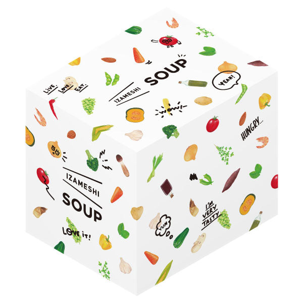【おいしい３年保存食】常温でもおいしい世界のスープ６食分『SOUPセット』（イザメシ・メーカー直送品）