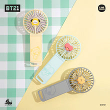 画像をギャラリービューアに読み込む, 【30%OFF】BT21 minini デュアルブレードハンディファン
