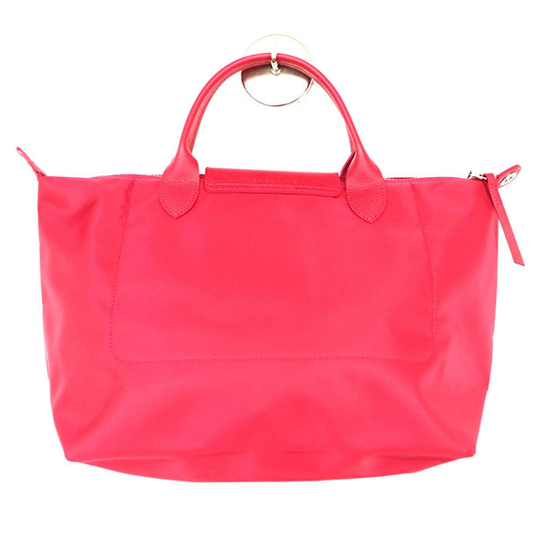 美品✨ ロンシャン トートバッグ ハンドバッグ 2way 大容量 ピンク