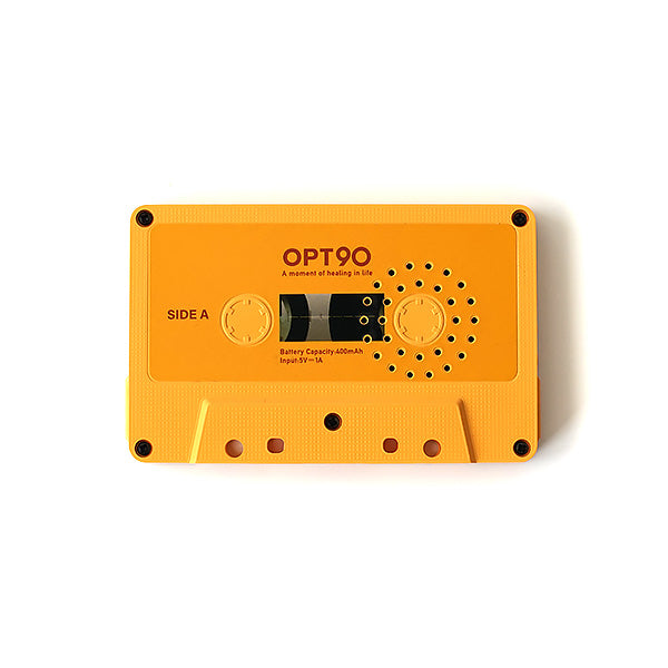 【Bluetooth】カセットテープみたいなポータブルスピーカー（充電式、カセットケース付き）