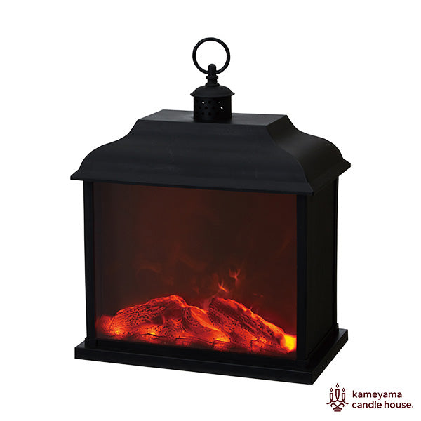 【本物の様に炎が揺らめく】暖炉型LEDライト　イルミネ暖炉