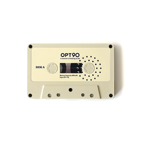 【Bluetooth】カセットテープみたいなポータブルスピーカー（充電式、カセットケース付き）
