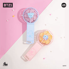 画像をギャラリービューアに読み込む, 【30%OFF】BT21 minini デュアルブレードハンディファン
