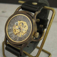 画像をギャラリービューアに読み込む, 【時計職人のハンドメイド腕時計】手巻き式時計　WB-011
