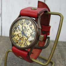 画像をギャラリービューアに読み込む, 【時計職人のハンドメイド腕時計】手巻き式時計　WB-044
