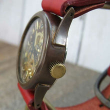 画像をギャラリービューアに読み込む, 【時計職人のハンドメイド腕時計】手巻き式時計　WB-044
