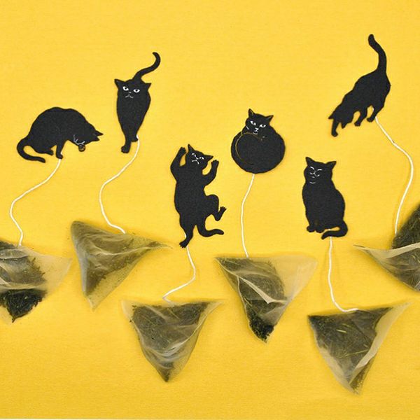 【ねこタグ付き】ねこ茶 ティーバッグ（静岡県産一番茶葉）
