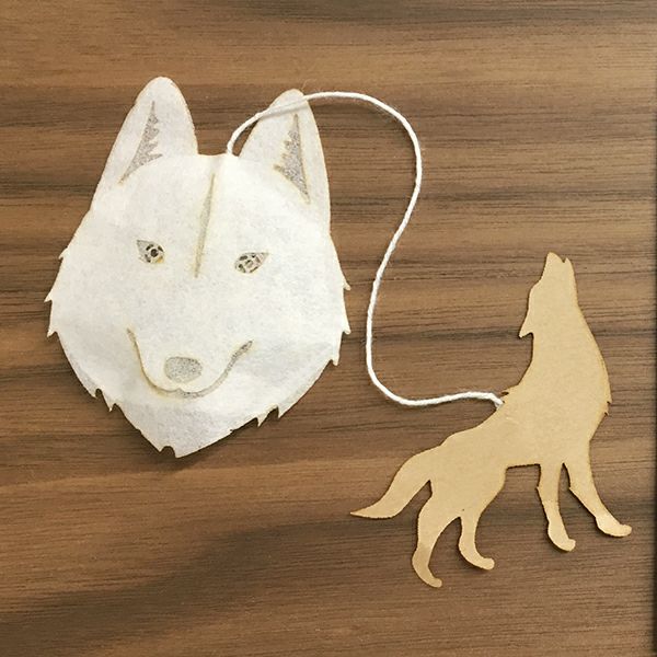 オオカミのティーバッグ 【オーシャンティーバッグ】