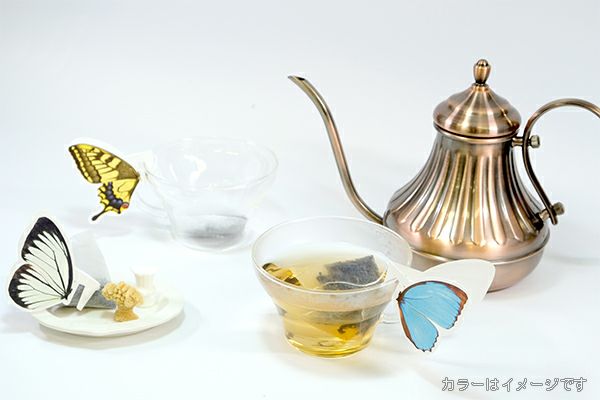 蝶がとまるティーバッグ】BUTTERFLY TEA ラヴィング ２箱セット