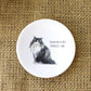 ゆる猫豆皿　５枚セット（アメリカンショートヘア・スコティッシュ・ノルウェージャン・ベンガル・マンチカン）
