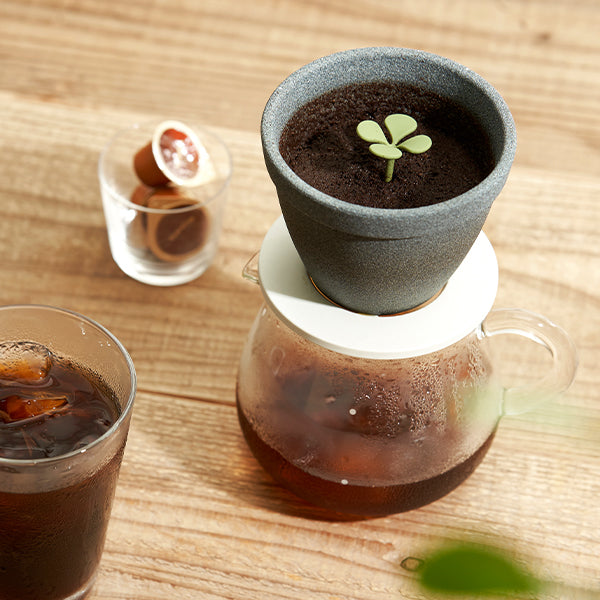 【紙のいらない】植木鉢みたいなコーヒーフィルター