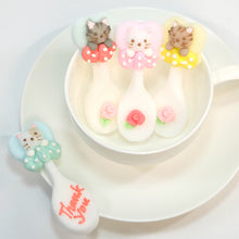 画像をギャラリービューアに読み込む, 【かわいいお砂糖】子猫のスプーンシュガー

